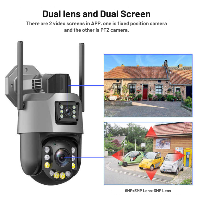 Merchills 4G Solar PTZ CCTV Camera – Dual-Lens, Auto-Tracking, 24/7 Video Monitoring, NAS-Ready Outdoor Security for Farms, Airports & Highways with 3-Year Warranty