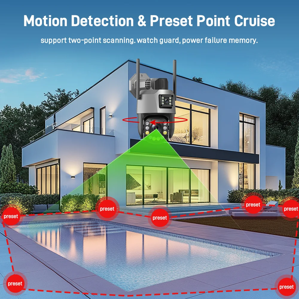 Merchills 4G Solar PTZ CCTV Camera – Dual-Lens, Auto-Tracking, 24/7 Video Monitoring, NAS-Ready Outdoor Security for Farms, Airports & Highways with 3-Year Warranty