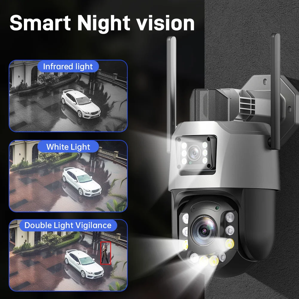 Merchills 4G Solar PTZ CCTV Camera – Dual-Lens, Auto-Tracking, 24/7 Video Monitoring, NAS-Ready Outdoor Security for Farms, Airports & Highways with 3-Year Warranty